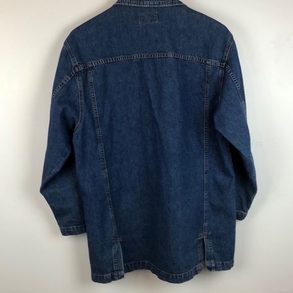 Women’s French dressing jean jacket coat size 8 - Picture 4 of 6